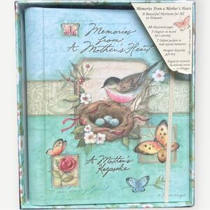 Susan Winget Memories From A Mother’s Heart Spiralbound Keepsake Journal Album.